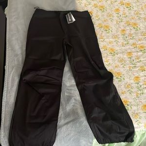RUE21 Black Parachute Pants